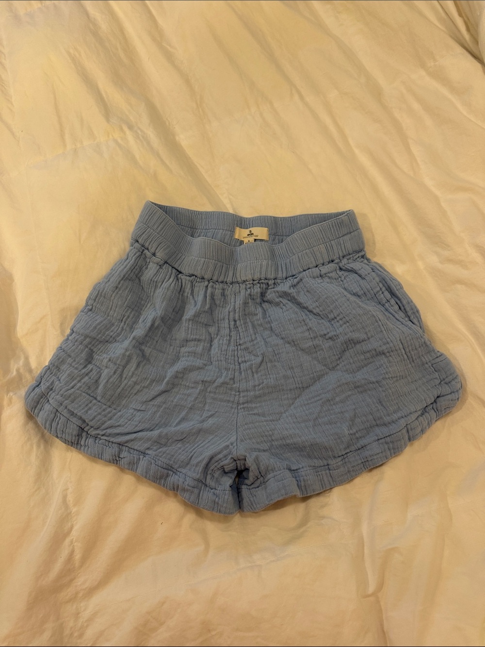 Rip curl Light Blue Women's Cotton Shorts